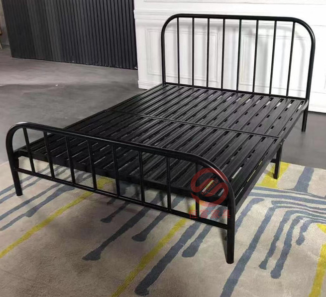 折叠铁艺床  1.5米